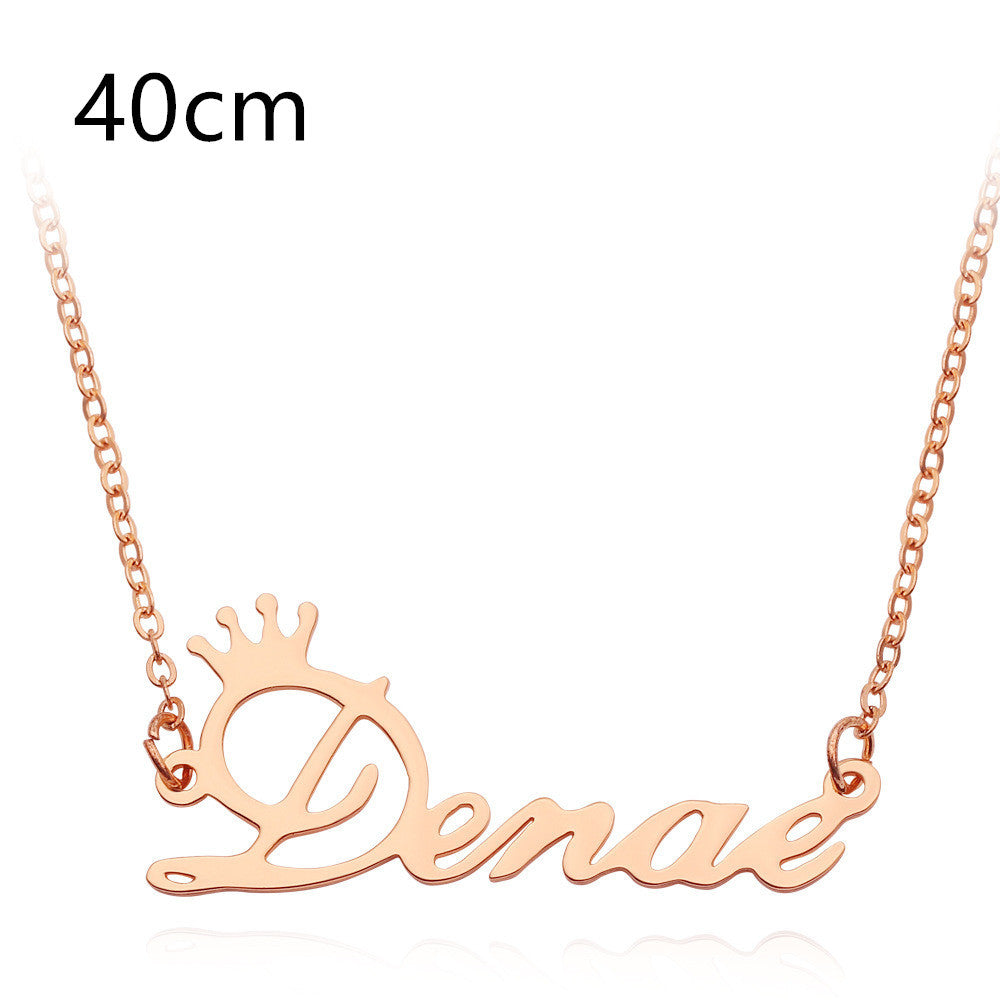 Pendant  Personalized Necklace