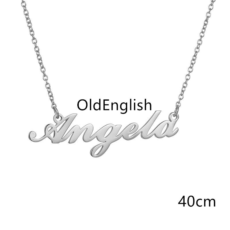 Pendant  Personalized Necklace