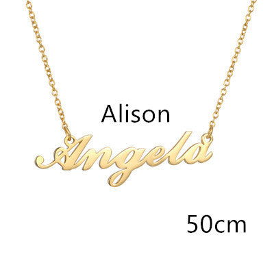 Pendant  Personalized Necklace