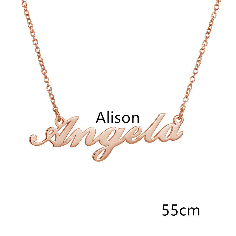 Pendant  Personalized Necklace