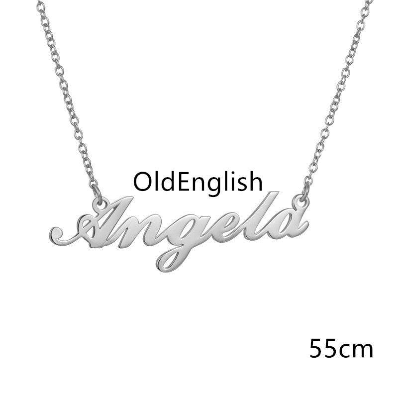 Pendant  Personalized Necklace