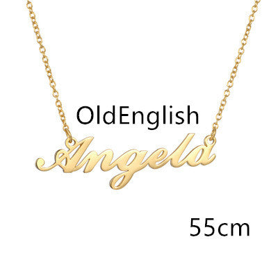 Pendant  Personalized Necklace