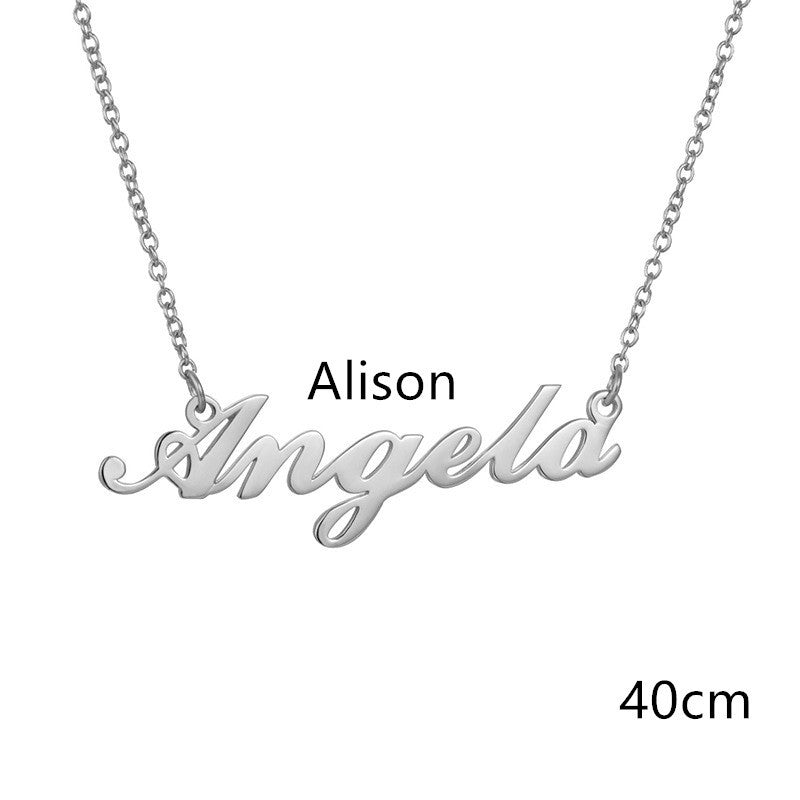 Pendant  Personalized Necklace