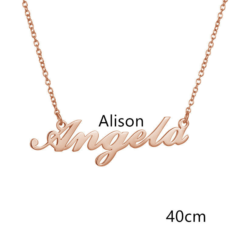 Pendant  Personalized Necklace